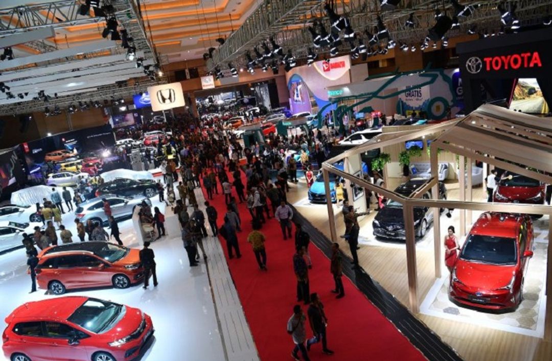 <p>Pameran mobil. / Antara Foto</p>
