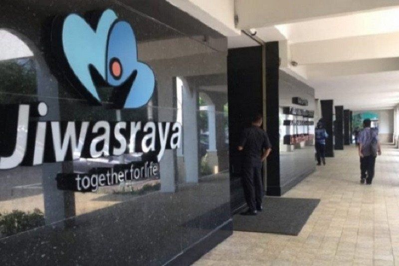 <p>Kantor PT Asuransi Jiwasraya (Persero) / Antara Foto</p>

