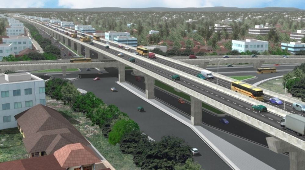 <p>Proyek Jalan Tol Layang A.P. Pettarani, Makassar / Dok. PT Nusantara Infrastructure Tbk</p>
