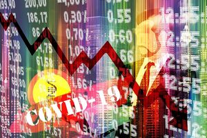 <p>Ilustrasi pasar modal dan keuangan yang terpengaruh COVID-19. / Pixabay</p>
