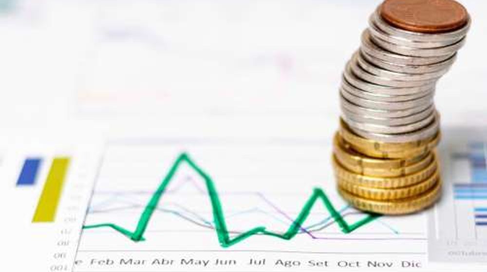 Ilustrasi grafik pertumbuhan ekonomi