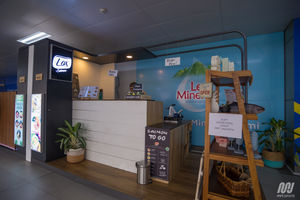 <p>Salah satu gerai UMKM di Stasiun MRT Lebak Bulus Grab. / Dok. PT MRT Jakarta</p>
