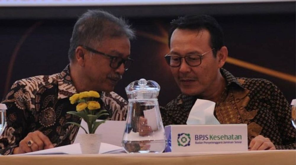 <p>Direktur Utama BPJS Kesehatan Fachmi Idris. / Facebook @BPJSKesehatanRI</p>
