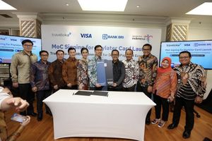 <p>Kerja sama BRI dan Traveloka. / Traveloka.com</p>
