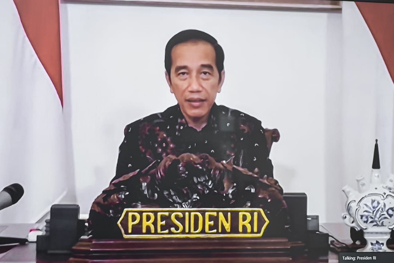 <p>Presiden Joko Widodo dalam Rapat Terbatas, Selasa, 12 Mei 2020. / Dok. Sekertariat Kabinet</p>
