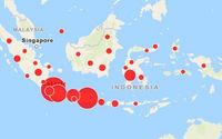 <p>Peta persebaran COVID-19 di Indonesia. / Covid19.go.id</p>
