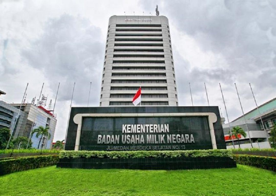 <p>Gedung Kementerian BUMN. / Facebook @KementerianBUMNRI</p>
