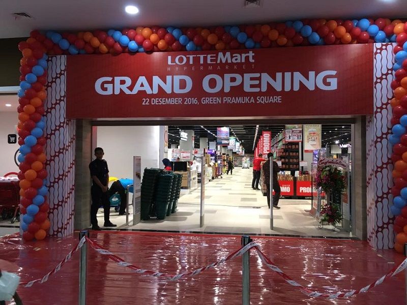 <p>Pembukaan gerai Lotte Mart. / Lottemart.co.id</p>
