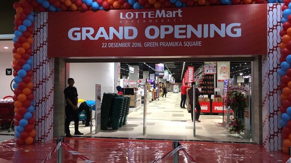<p>Pembukaan gerai Lotte Mart. / Lottemart.co.id</p>
