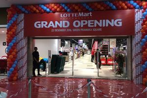 <p>Pembukaan gerai Lotte Mart. / Lottemart.co.id</p>

