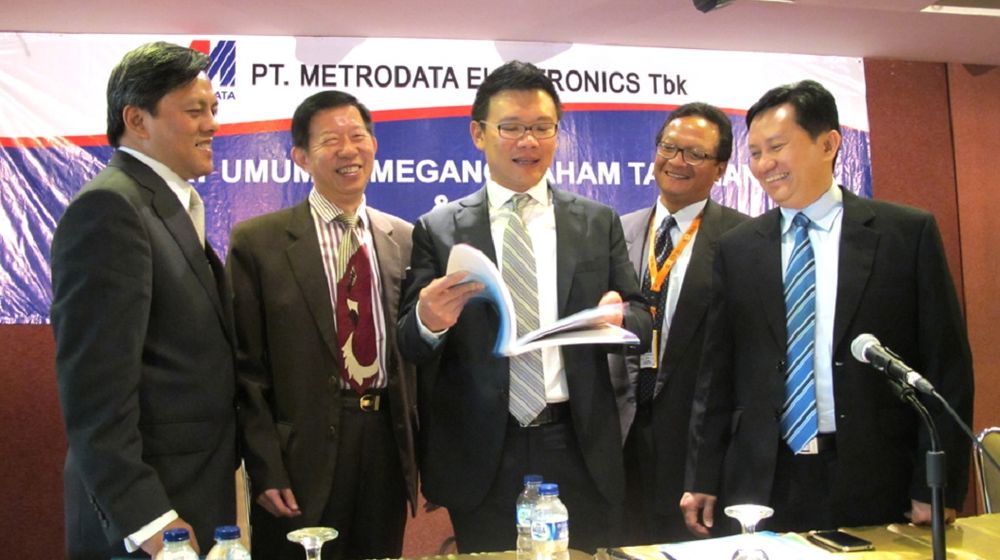 <p>Manajemen PT Metrodata Electronics Tbk. / Metrodata.co.id</p>