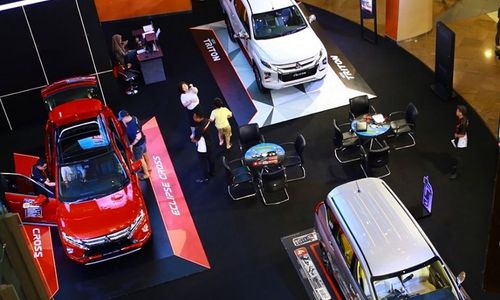 <p>Pameran mobil Mitsubishi. / Facebook @MitsubishiMotorsIndonesia</p>
