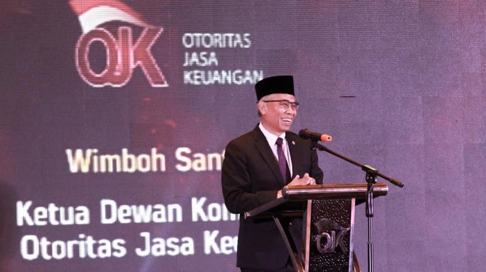 <p>Ketua Dewan Komisioner Otoritas Jasa Keuangan Wimboh Santoso. / Facebook @official.ojk</p>
