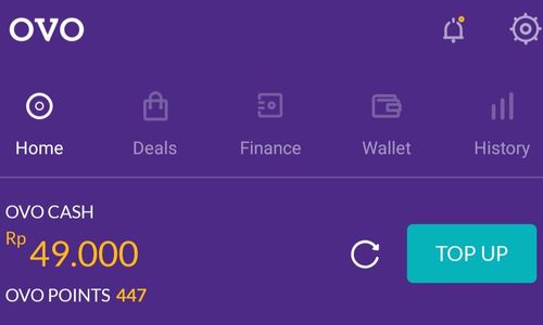 <p>OVO User Interface (Sumber: https://banghape.com/)</p>
