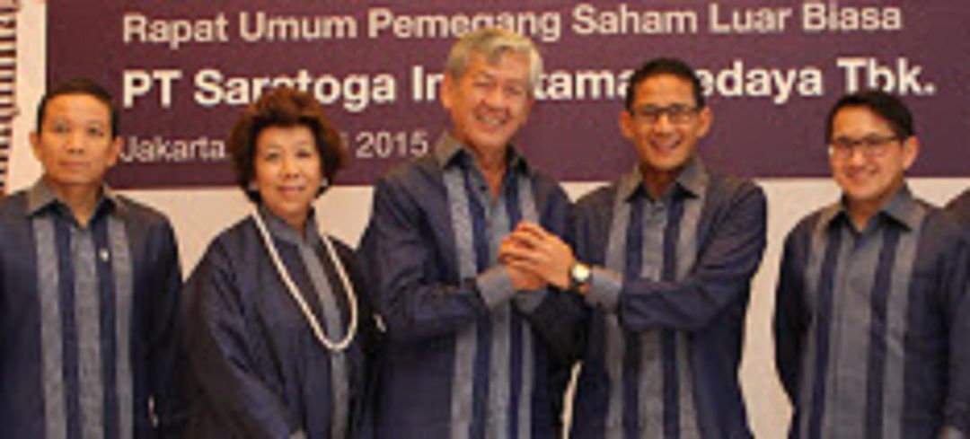 <p>Konglomerat Edwin Soeryadjaya dan Sandiaga Uno pemilik PT Saratoga Investama Sedaya Tbk. / Saratoga-investama.com</p>
