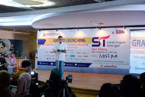 <p>Peluncuran Sukuk Tabungan. / Dok. Kementerian Keuangan</p>
