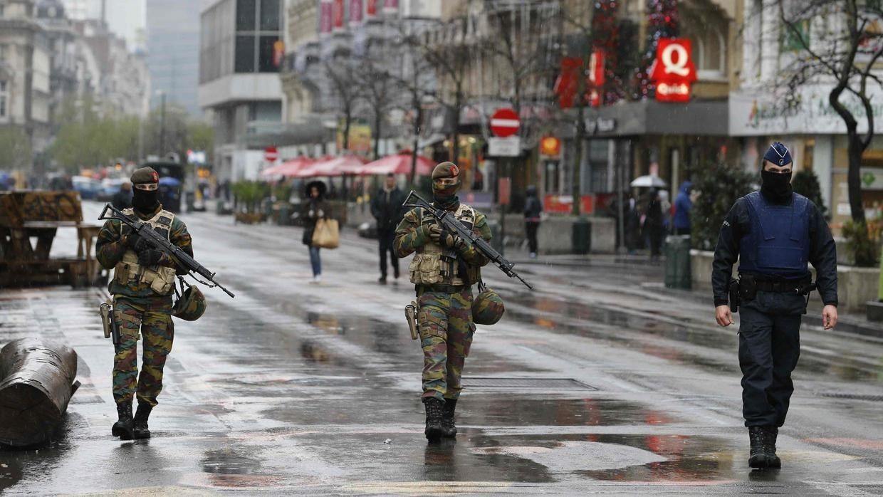 <p>Brussels saat lockdown/RFI</p>
