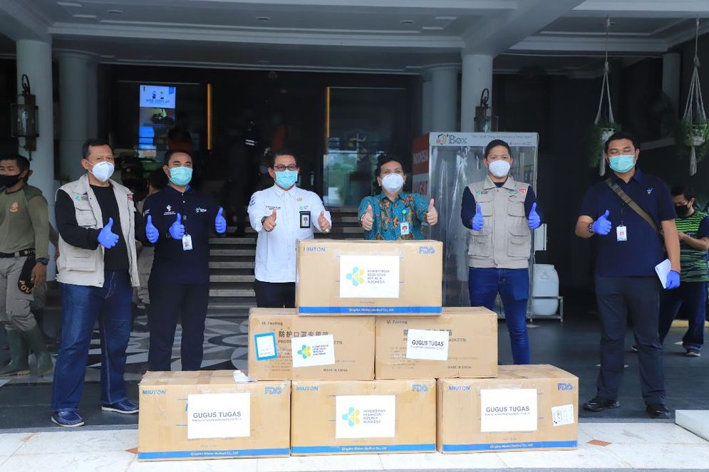 Bantuan dari Kemenkes buat Kota Surabaya