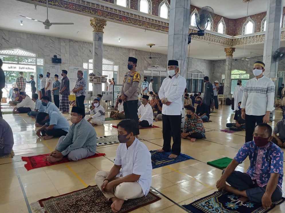 Shalat Jumat perdana pascapandemi