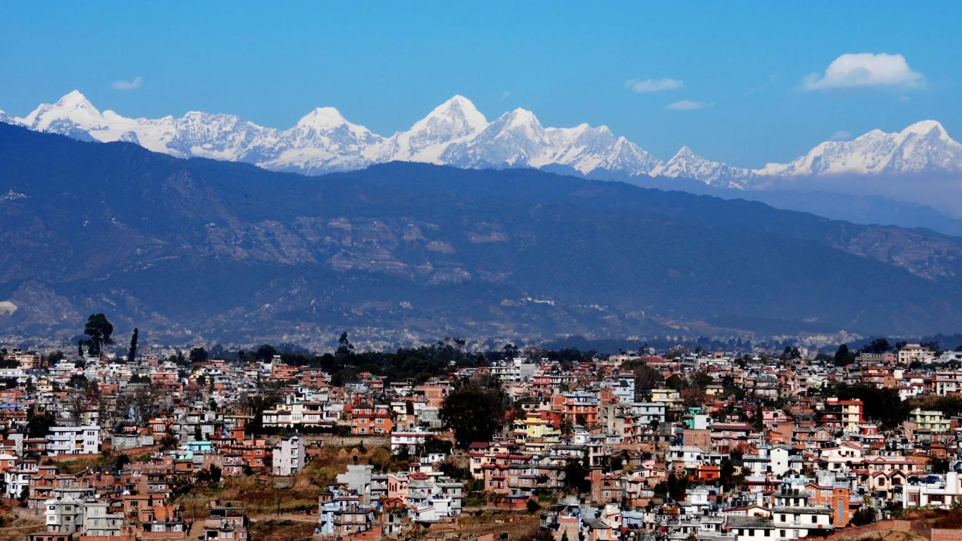 Suasana Kathmandu ibu kota Nepal