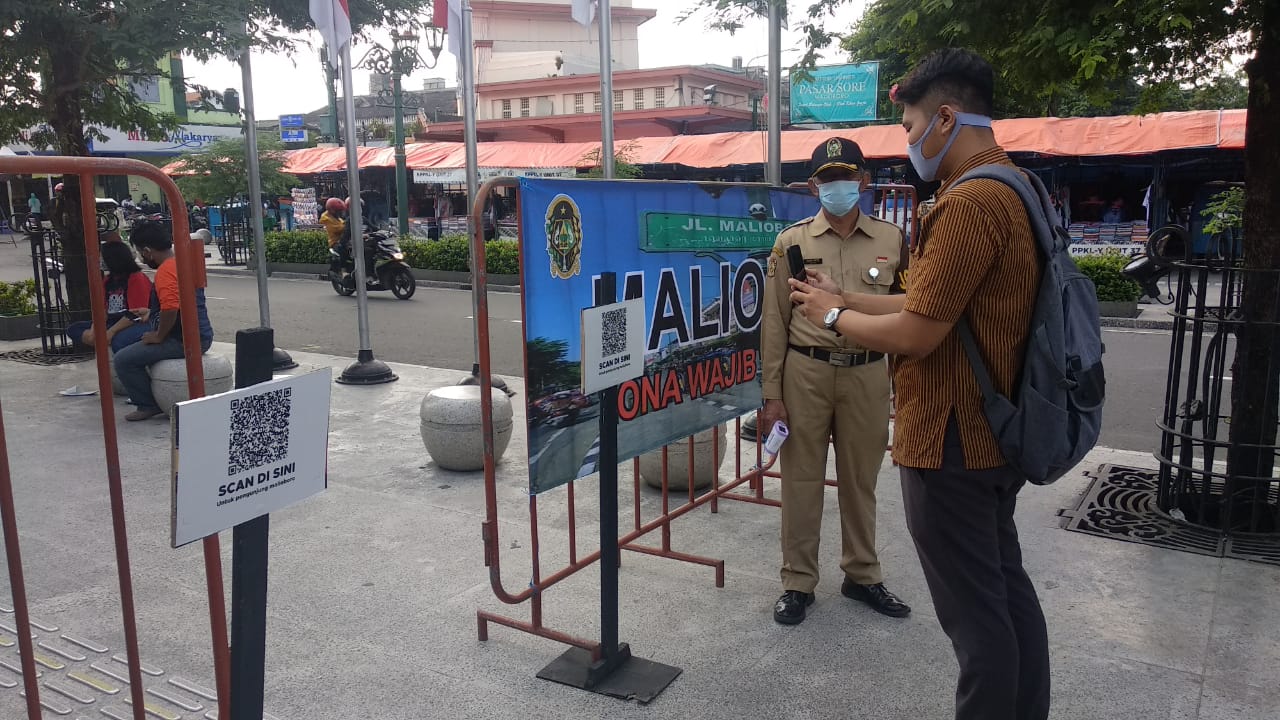 Pengunjung Malioboro wajib pindai barcode