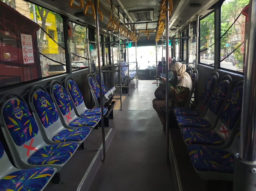 Teman Bus kendaraan subsidi Kemenhub