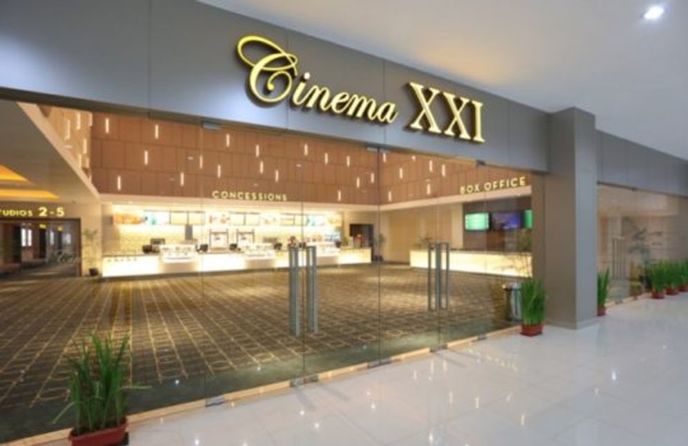 Salah satu bioskop di Palembang