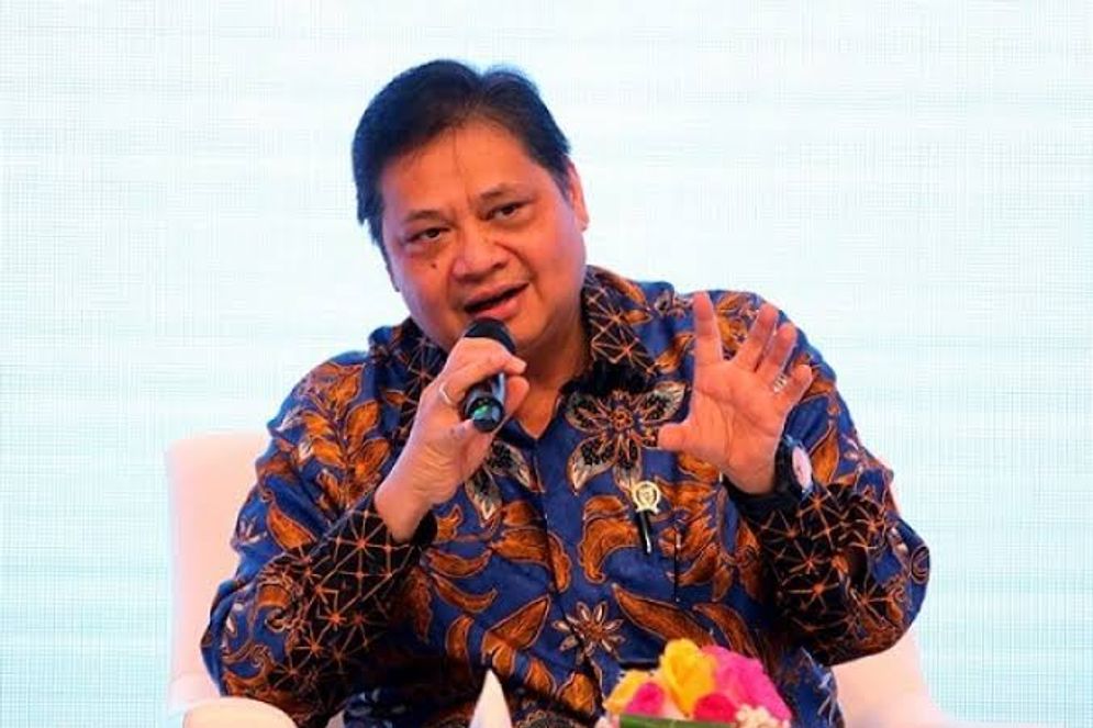 Menteri Perekonomian Airlangga Hartarto. (INT)