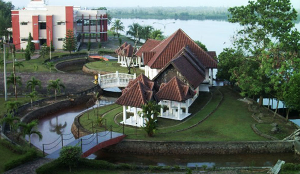 Kawasan wisata Danau Teluk Gelam