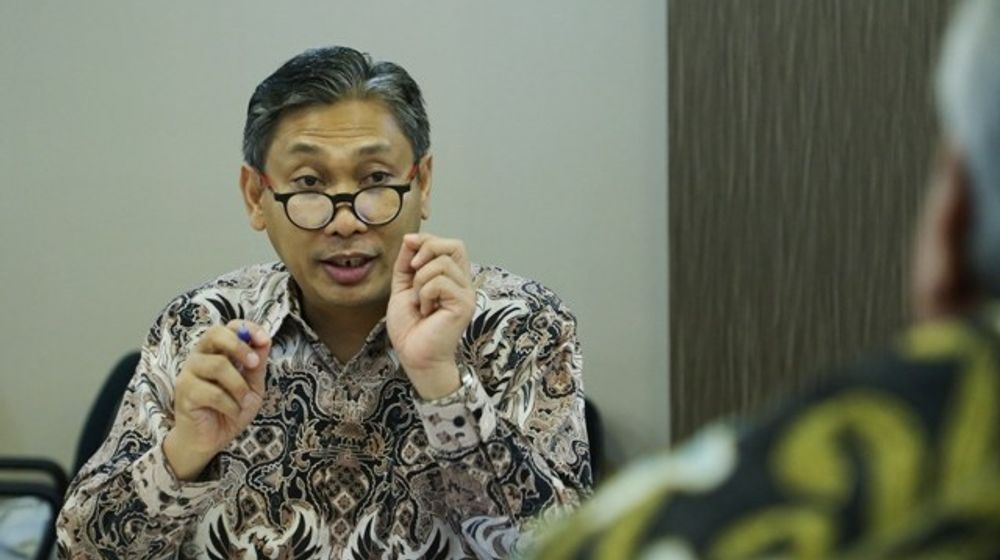 <p>Kepala Departemen Komunikasi Bank Indonesia (BI) Onny Widjanarko melaporkan neraca perdagangan Indonesia pada Agustus 2020 sebesar US$2,33 miliar. Angka tersebut kembali surplus setelah sebelumnya tercatat US$3,24 miliar. / Badan Perlindungan Konsumen Nasional</p>
