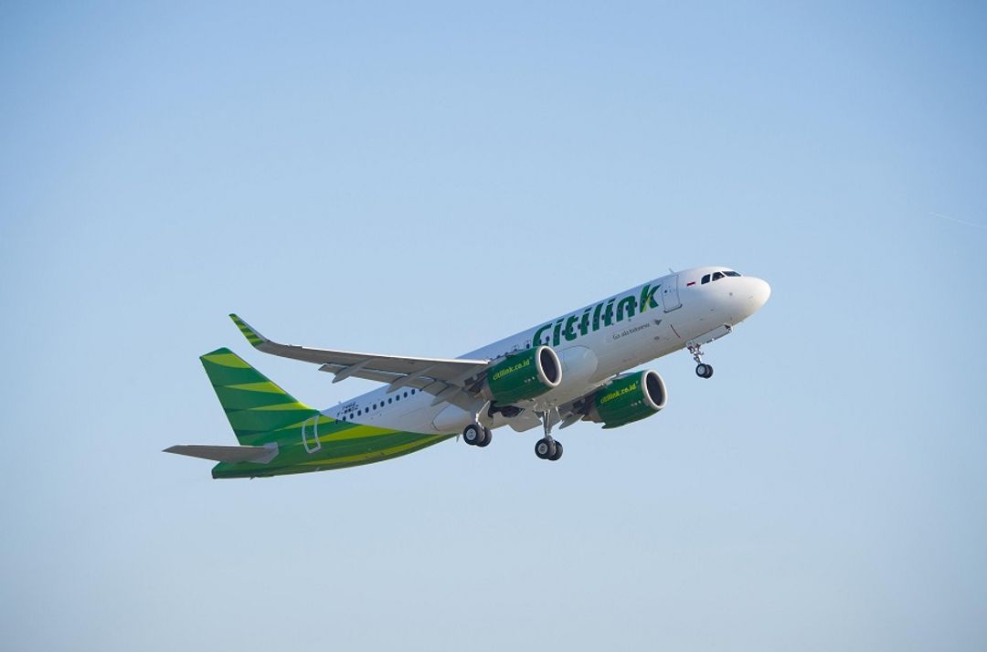 <p>Pesawat Airbus A320neo milik maskapai penerbangan berbiaya murah (low cost carrier/LCC) PT Citilink Indonesia. / Airbus.com</p>
