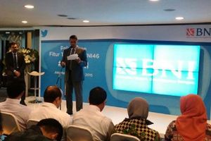 <p>Wakil Direktur Utama PT Bank Negara Indonesia (Persero) Tbk. Anggoro Eko Cahyo. / Facebook @BNI</p>
