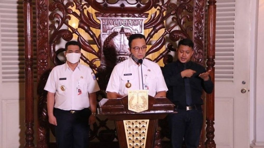 <p>Gubernur DKI Jakarta Anies Baswedan . / Facebook @DKIJakarta</p>

