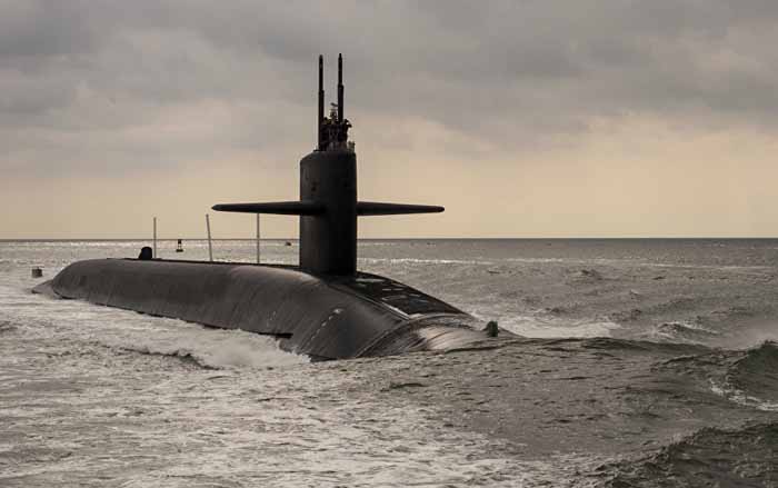 <p>Desain art kapal selam Kelas Columbia/US Navy</p>
