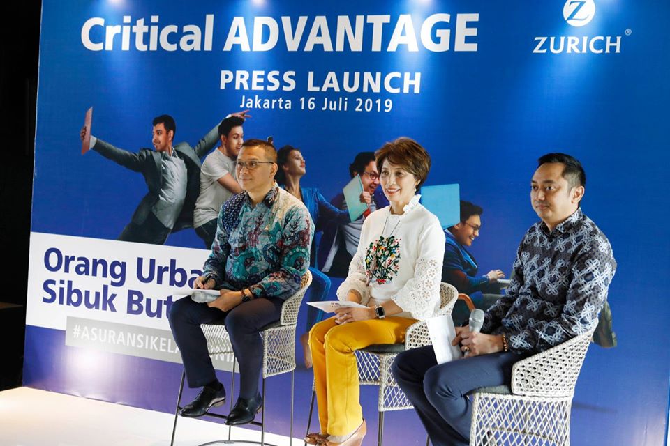 <p>Critical Advantage Zurich Press Launch, Jakarta, 16 Juni 2020/ Facebook @ZurichID</p>
