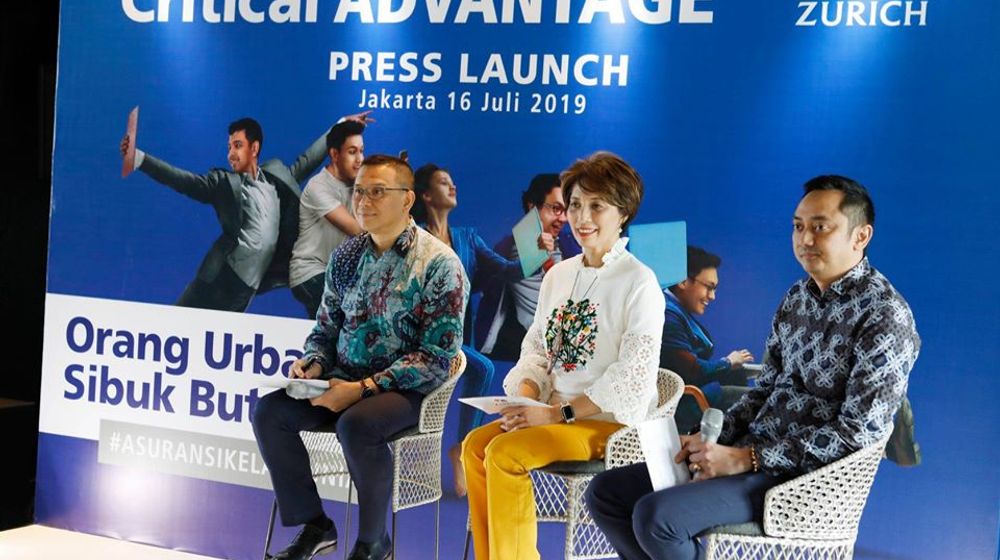 <p>Critical Advantage Zurich Press Launch, Jakarta, 16 Juni 2020/ Facebook @ZurichID</p>

