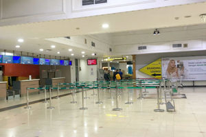 <p>Susana peron keberangkatan penumpang di Bandara Halim Perdana Kusumah, Jakarta, Kamis 11 Juni 2020. Foto:Adhitya Noviardi/TrenAsia</p>