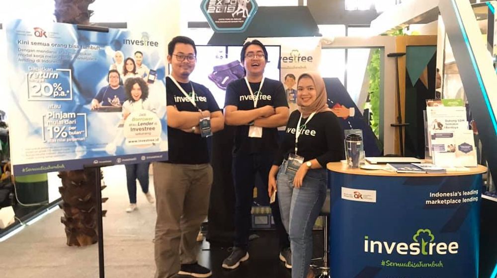 <p>Investree dalam ajang Fin Expo dan Sundown Run 2019, 17-20 Oktober 2019/ Facebook @Investree</p>