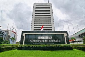 <p>Gedung Kementerian BUMN. / Facebook @KementerianBUMNRI</p>
