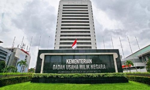 <p>Gedung Kementerian BUMN. / Facebook @KementerianBUMNRI</p>
