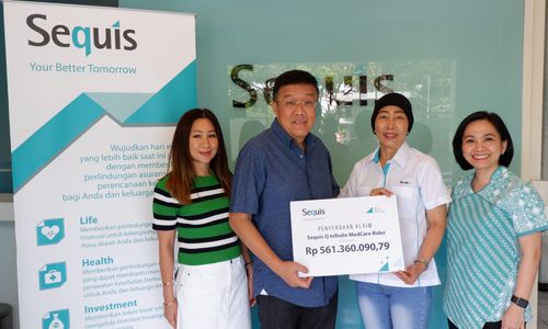 <p>Klaim Kesehatan Sequis Q Infinite Medcare Rider untuk Budi Darmawan Hartono, 19 Oktober 2018/ sequis.co.id</p>
