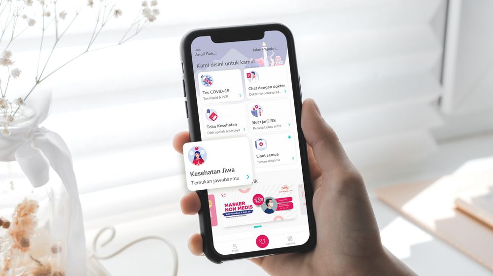 <p>Layanan Konsultasi Kesehatan Jiwa Halodoc/ Halodoc</p>