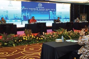 <p>Rapat Umum Pemegang Saham Tahunan PTPP. / Facebook @ptpptbk</p>
