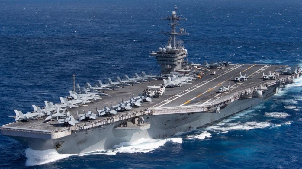 <p>Kapal induk USS Theodore Roosevelt/Foto: US Navy</p>