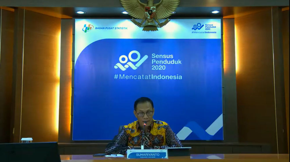 <p>Kepala Badan Pusat Statistik (BPS), Suhariyanto dalam konferensi pers, Selasa, 2 Juni 2020</p>
