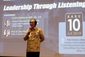 <p>Chairman PT Garudafood Putra Putri Jaya Tbk. Sudhamek Agoeng Waspodo Soenjoto. / Garudafood.com</p>
