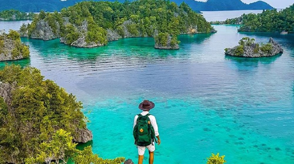 <p>Ilustrasi wisata pantai Pulau Sombori, Sulawesi Tengah. / Facebook @TravelokaID</p>
