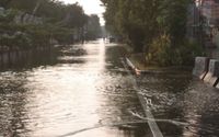 <p>Ilustrasi banjir di kawasan Jakarta / Dok. TrenAsia.com</p>
