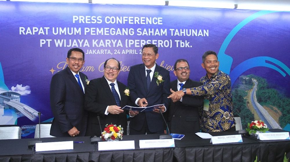 <p>Rapat Umum Pemegang Saham Tahunan (RUPST) PT Wijaya Karya (Persero) Tbk. / Wika.co.id</p>
