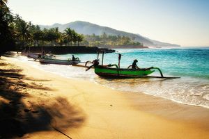 <p>Ilustrasi destinasi wisata pantai. / Pixabay</p>
